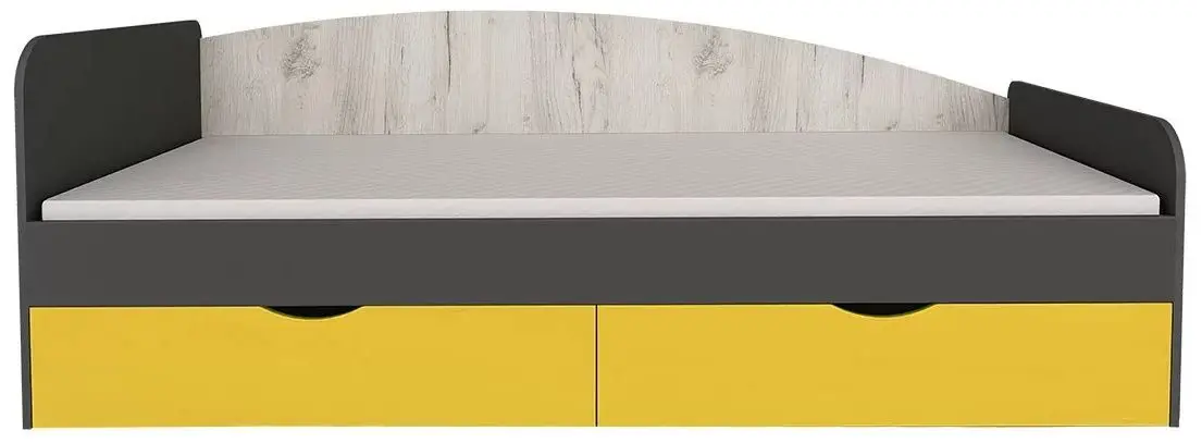 Детская Yasen Дисней (Серый Графит/Дуб Крафт Белый/Солнечное Сияние) - 5