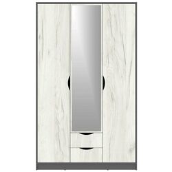 Mobila pentru copii Yasen Disney Dulap 3D2S1O/masa de birou/pat/comoda 90 (Graphite Gray/Craft Oak White) Thumb