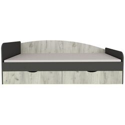 Mobila pentru copii Yasen Disney Dulap 3D2S1O/masa de birou/pat/comoda 90 (Graphite Gray/Craft Oak White) Thumb