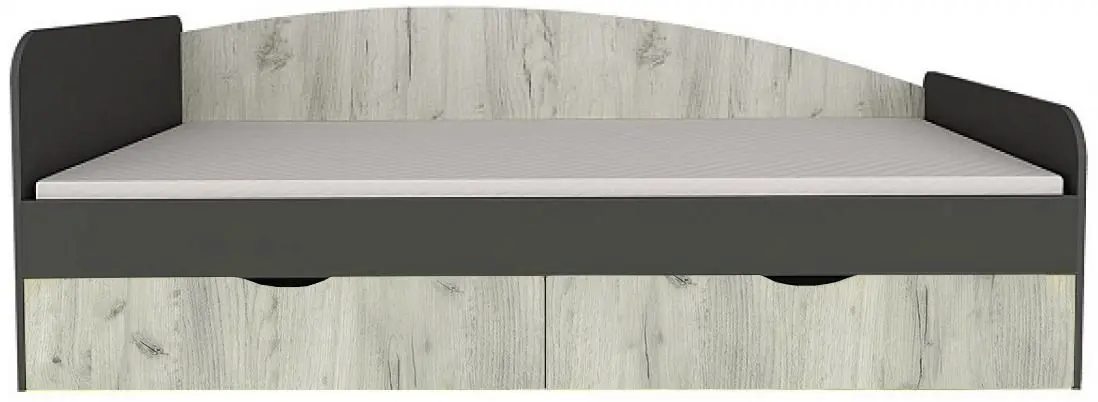 Mobila pentru copii Yasen Disney Dulap 3D2S1O/masa de birou/pat/comoda 90 (Graphite Gray/Craft Oak White)