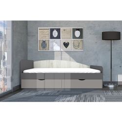 Детская Yasen Дисней Шкаф 3Д2Я1З/письменный стол/кровать/комод 90 (Серый Графит/Дуб Крафт Белый/Kашемир) Thumb