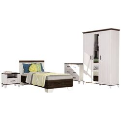 Детская Yasen Сканди 2 90 (Белый Структурный/Дуб Бурбон/Дуб Орион)