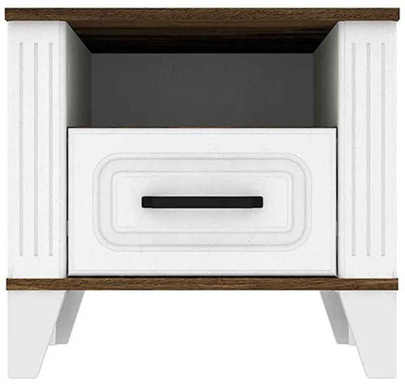 Mobila pentru copii Yasen Skandi 2 90 (White Structural/Bourbon Oak/Orion Oak) - 4