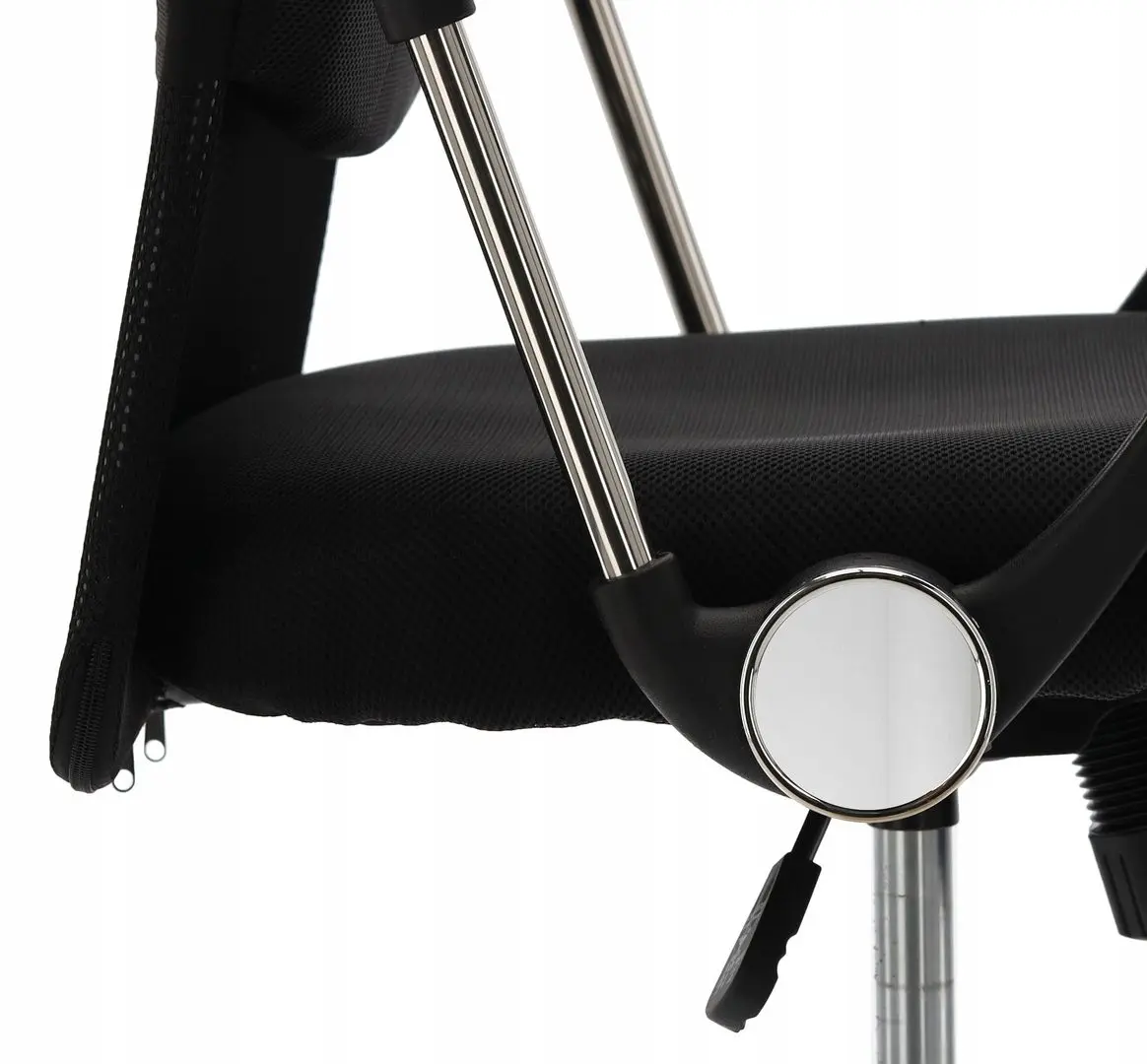 Комплект офисной мебели Akord B16 Left White + Chomik FOT5047 Black - 2