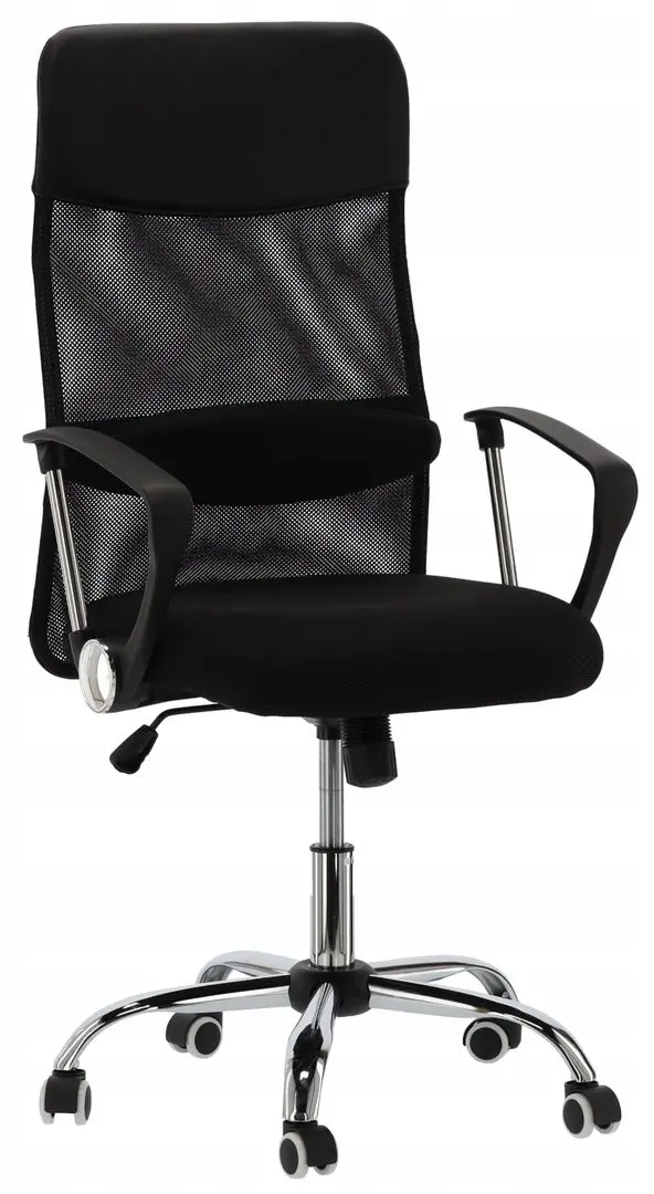 Комплект офисной мебели Akord B16 Left White + Chomik FOT5047 Black - 3