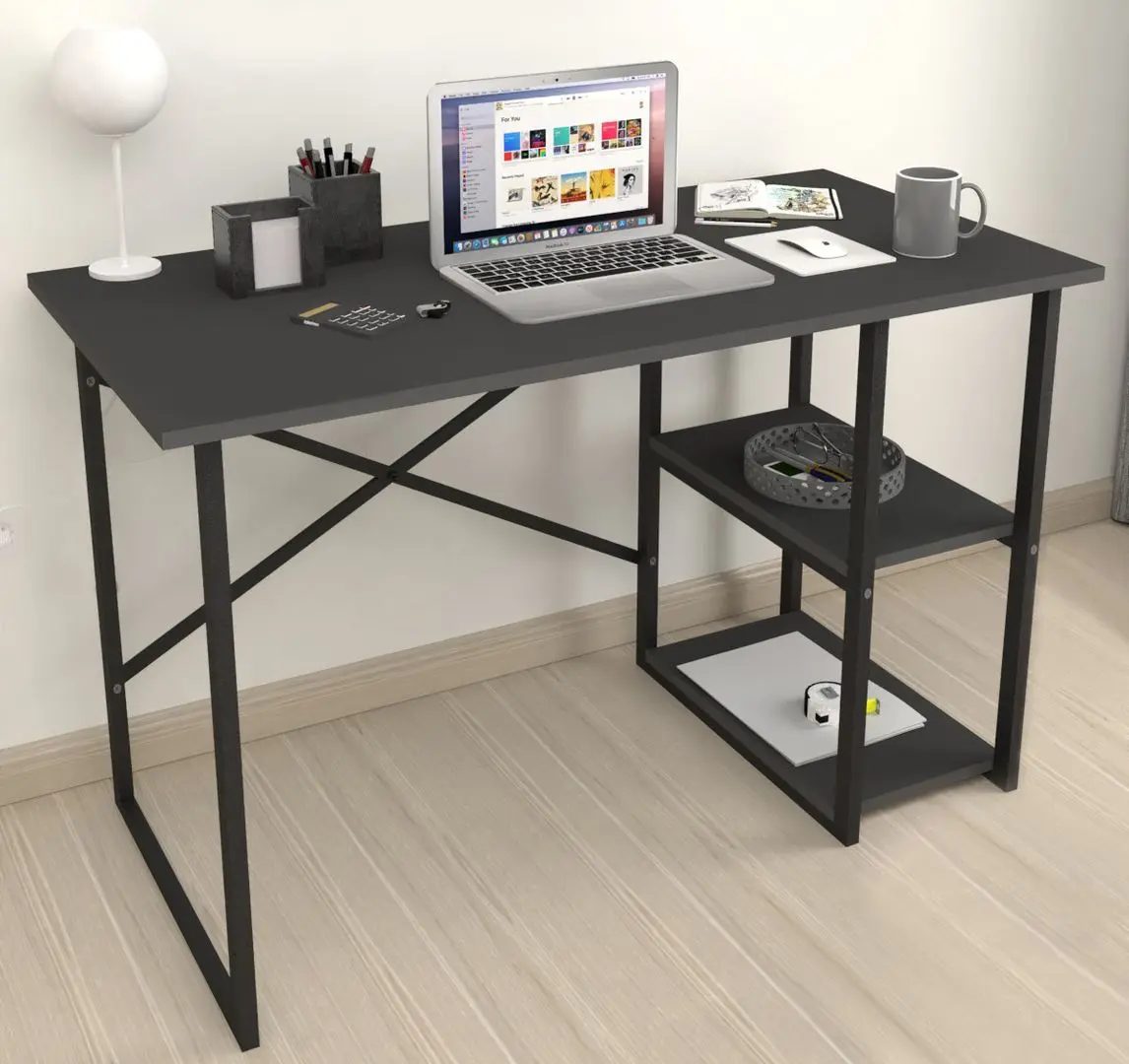 Комплект офисной мебели Fabulous 2 полки/Jumi Smart CM-922983 (Anthracite/Black) - 6