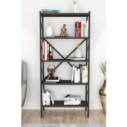 Комплект офисной мебели Fabulous 4 полки/Shelves Metal 5 секции/Gotel C4F (Anthracite/Black) Thumb