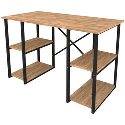 Комплект офисной мебели Fabulous 4 полки/Shelves Metal 5 секции/Jumi Smart CM-922983 (Pine/Black) Thumb