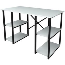Комплект офисной мебели Fabulous 4 полки/Shelves Metal 5 секции/Jumi Smart CM-922983 (White/Black) Thumb