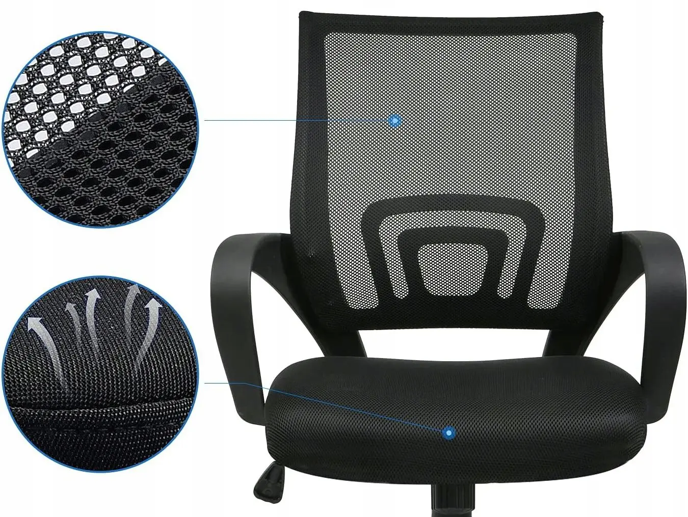 Set de mobila pentru oficiu Fabulous 60/Gotel C4F (Antrhracite/Black) - 7