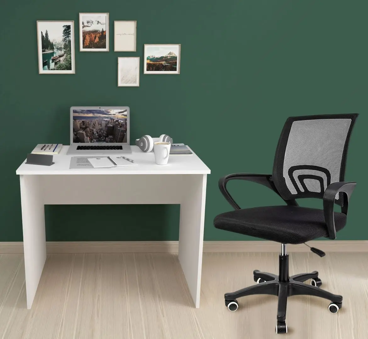 Комплект офисной мебели Fabulous 60x90/Jumi Smart CM-922983 (White/Black)