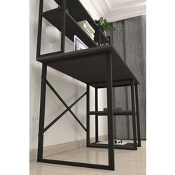 Комплект офисной мебели Fabulous с надставкой/Gotel C4F (Anthracite/Black) Thumb