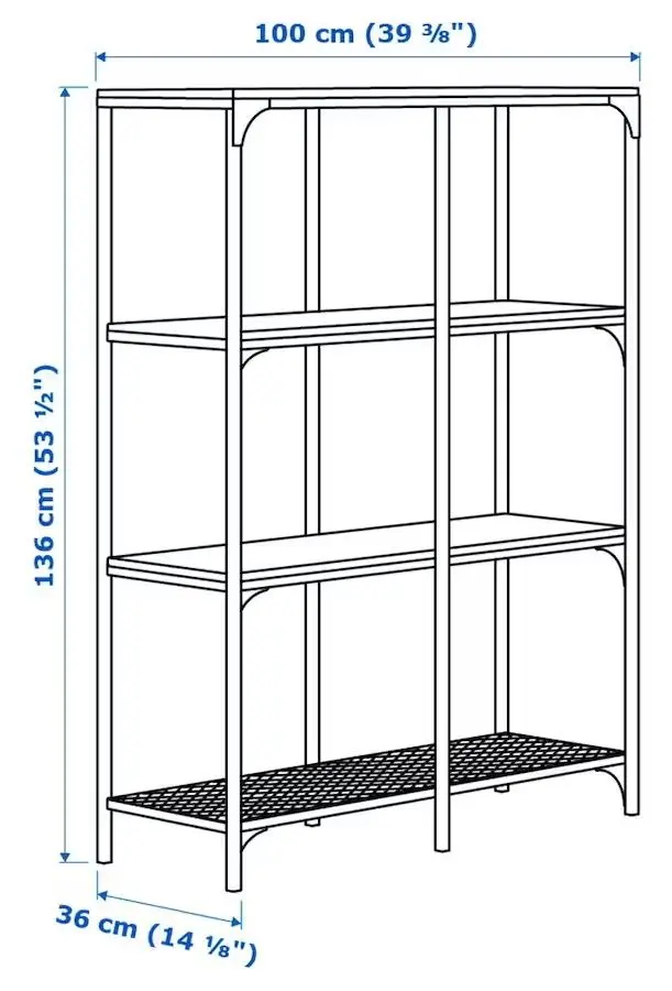 Set de mobila pentru oficiu Ikea Fjällbo/Kullaberg/Gullhult (Negru/Pin)