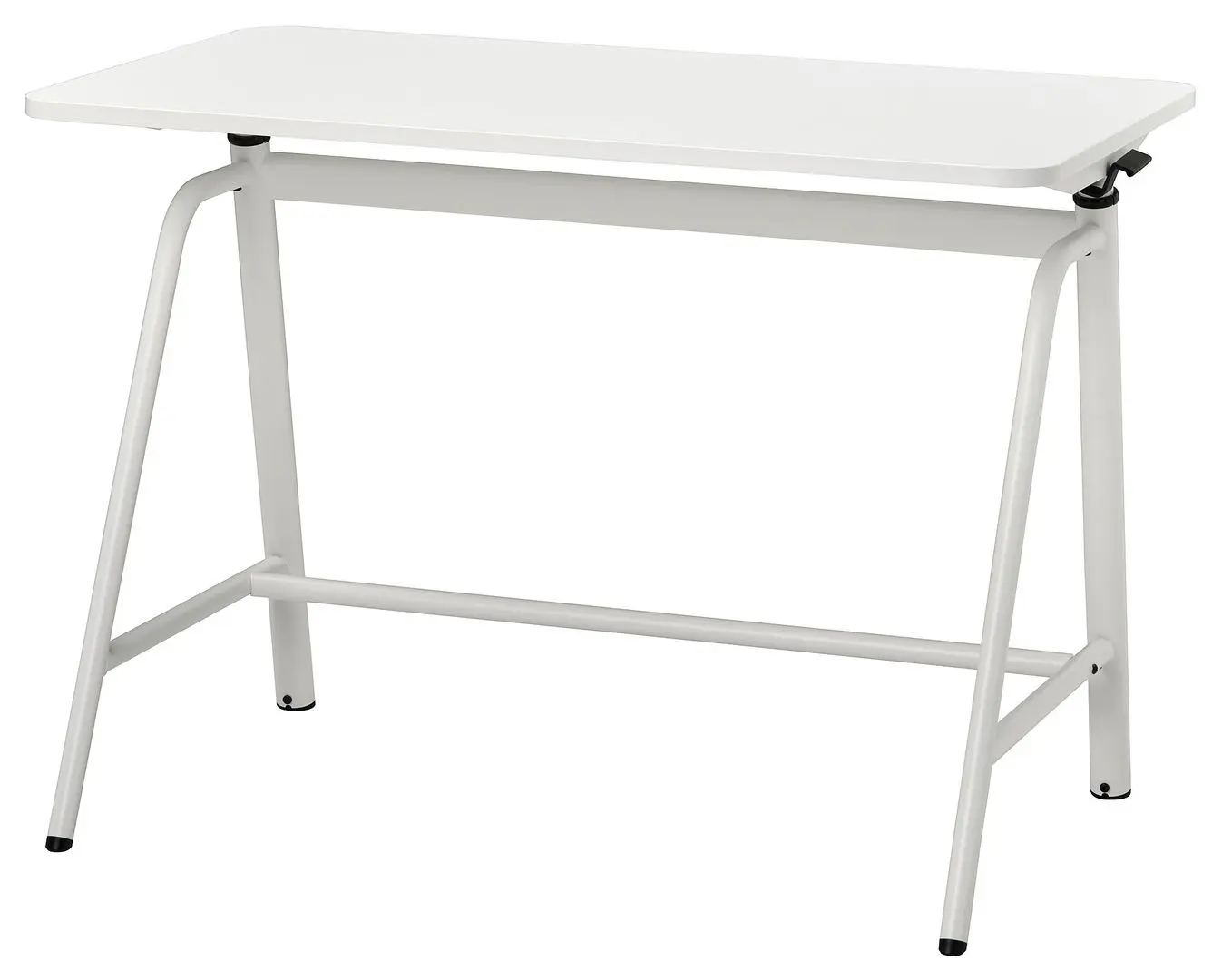 Set de mobila pentru oficiu Ikea Gladhojden/Nilserik (Alb/Albastru Inchis)