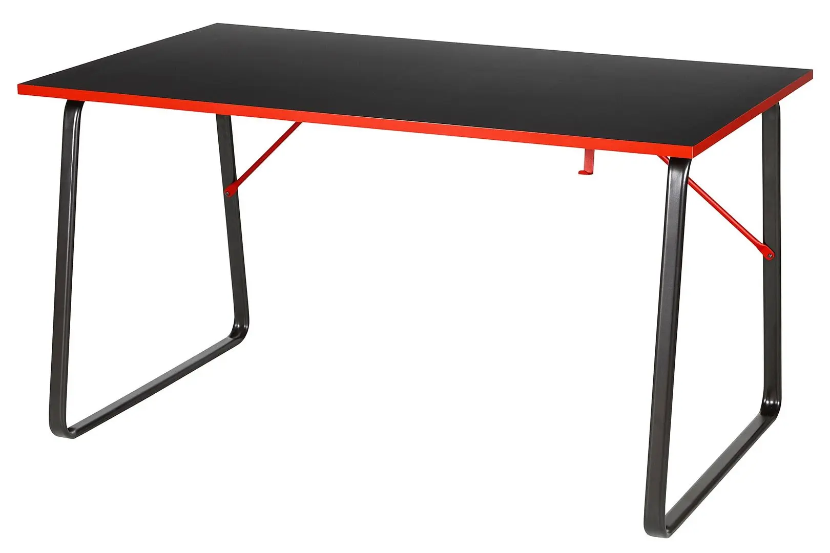 Set de mobila pentru oficiu Ikea Huvudspelare/Matchspel (Negru/Rosu)