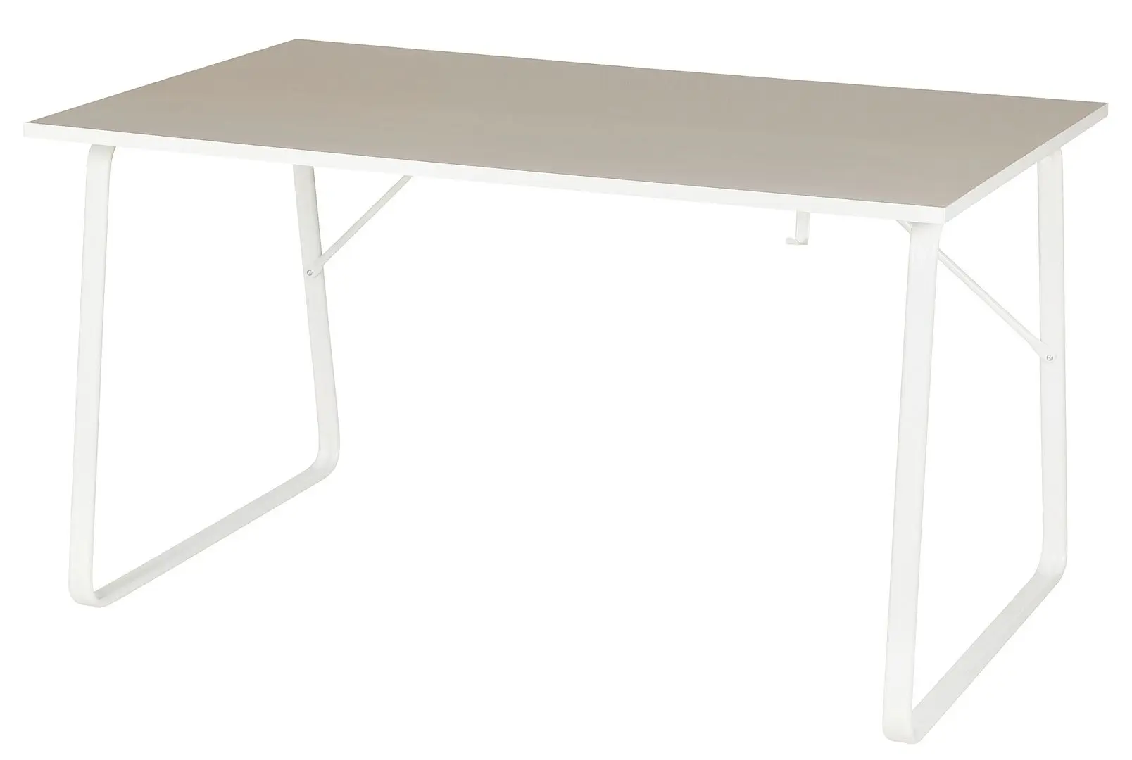 Комплект офисной мебели Ikea Huvudspelare/Utespelare (Бежевый/Серый) - 11