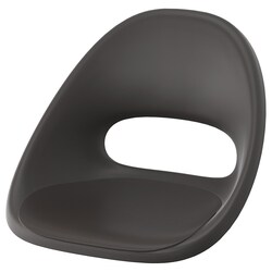 Комплект офисной мебели Ikea Kallax/Eldberget (Белый/Темно-серый/Черный) Thumb