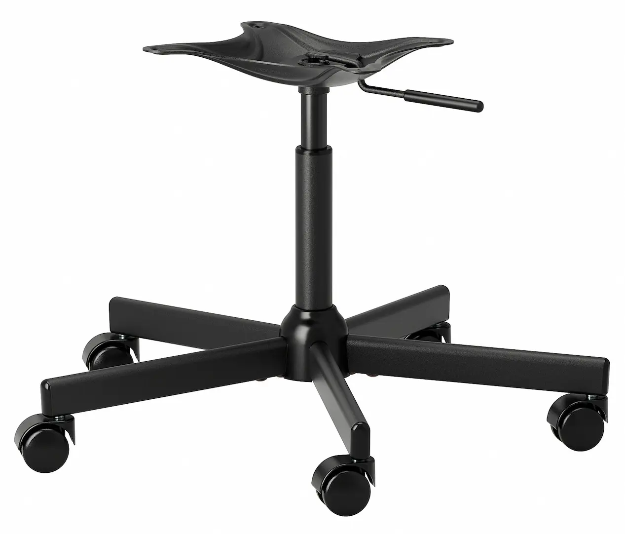 Set mobila pentru oficiu Ikea Kallax/Eldberget (Alb/Gri inchis/Negru)