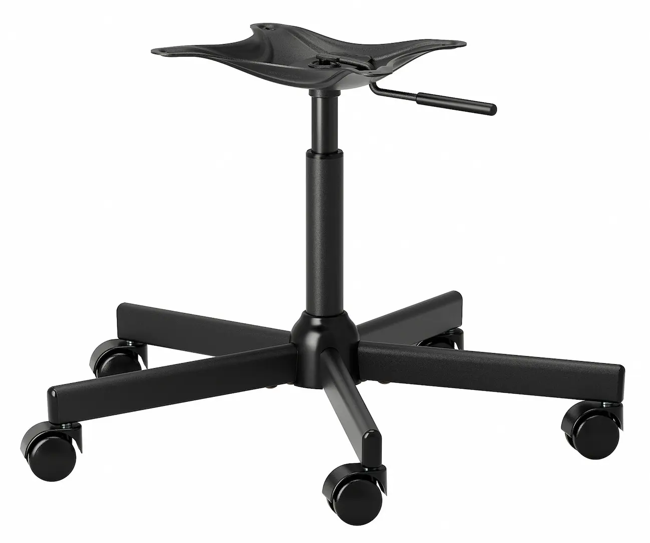 Set mobila pentru oficiu Ikea Kallax/Eldberget (Aspect stejar antichizat/Gri inchis/Negru)