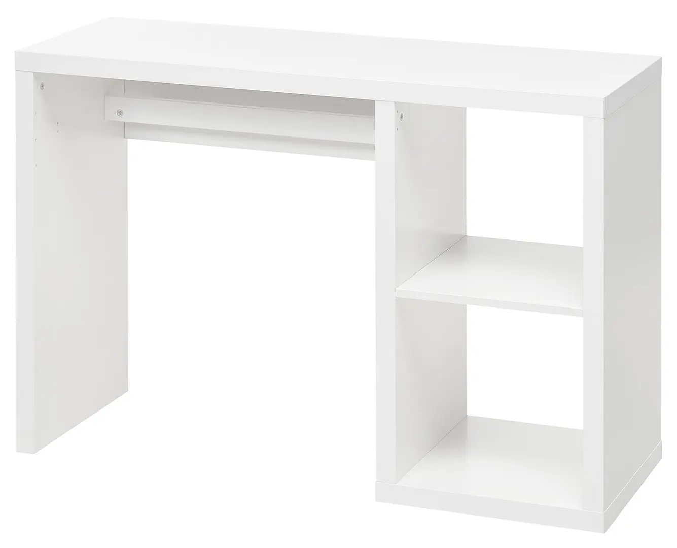 Set mobila pentru oficiu Ikea Kallax/Loberget (Alb)