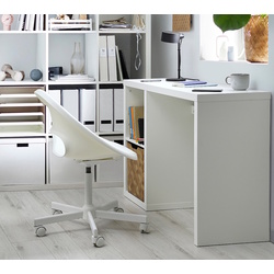 Комплект офисной мебели Ikea Kallax/Loberget (Белый)