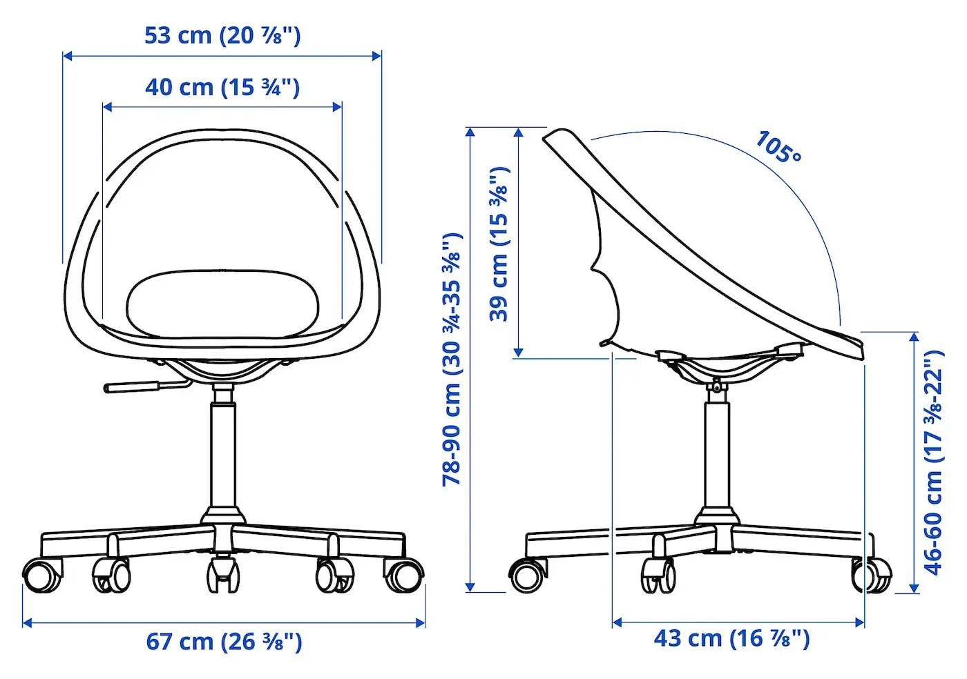 Set mobila pentru oficiu Ikea Kallax/Loberget (Aspect stejar antichizat/Alb)
