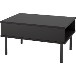 Set mobila pentru oficiu Ikea Lillehem/Vissle/Tunsta metal (Bej/Negru) Thumb