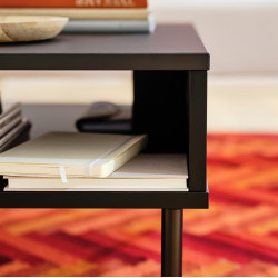 Set mobila pentru oficiu Ikea Lillehem/Vissle/Tunsta metal (Bej/Negru) Thumb