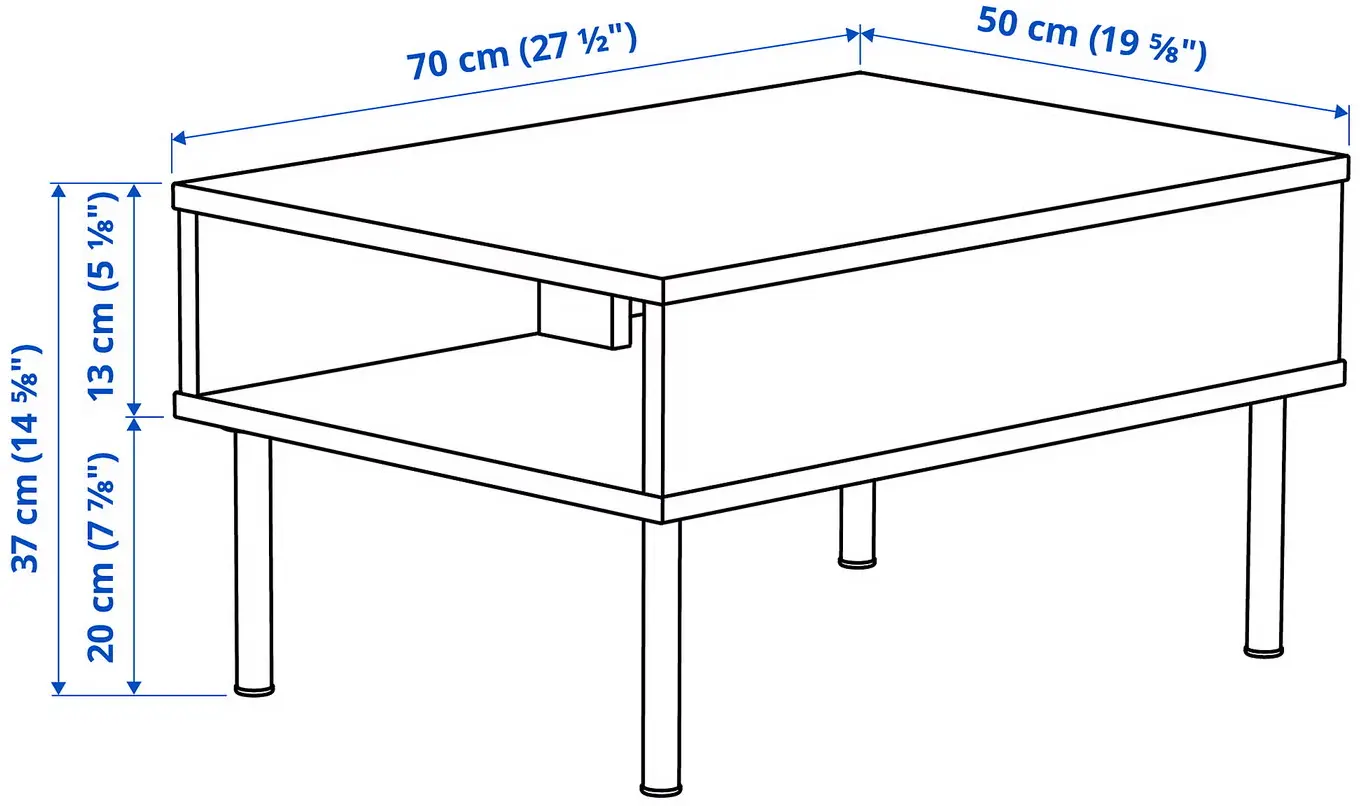Set mobila pentru oficiu Ikea Lillehem/Vissle/Tunsta metal (Bej/Negru) - 8
