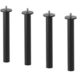 Set mobila pentru oficiu Ikea Lillehem/Vissle/Tunsta metal (Bej/Negru) Thumb