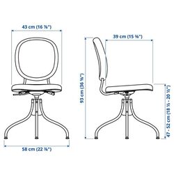 Set de mobila pentru oficiu Ikea Ridspo/Bjorkberget (Stejar/Bej) Thumb