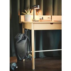 Set de mobila pentru oficiu Ikea Ridspo/Fjallberget (Stejar/Bej) Thumb