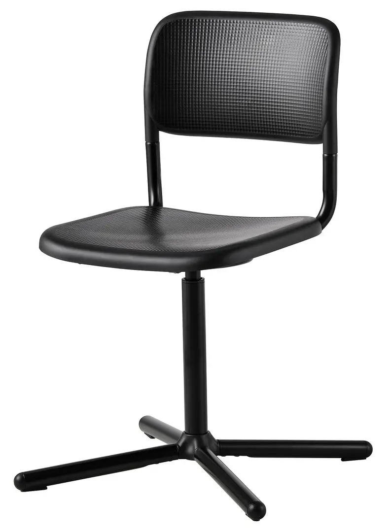 Set de mobila pentru oficiu Ikea Torald/Smallen (Alb/Negru)