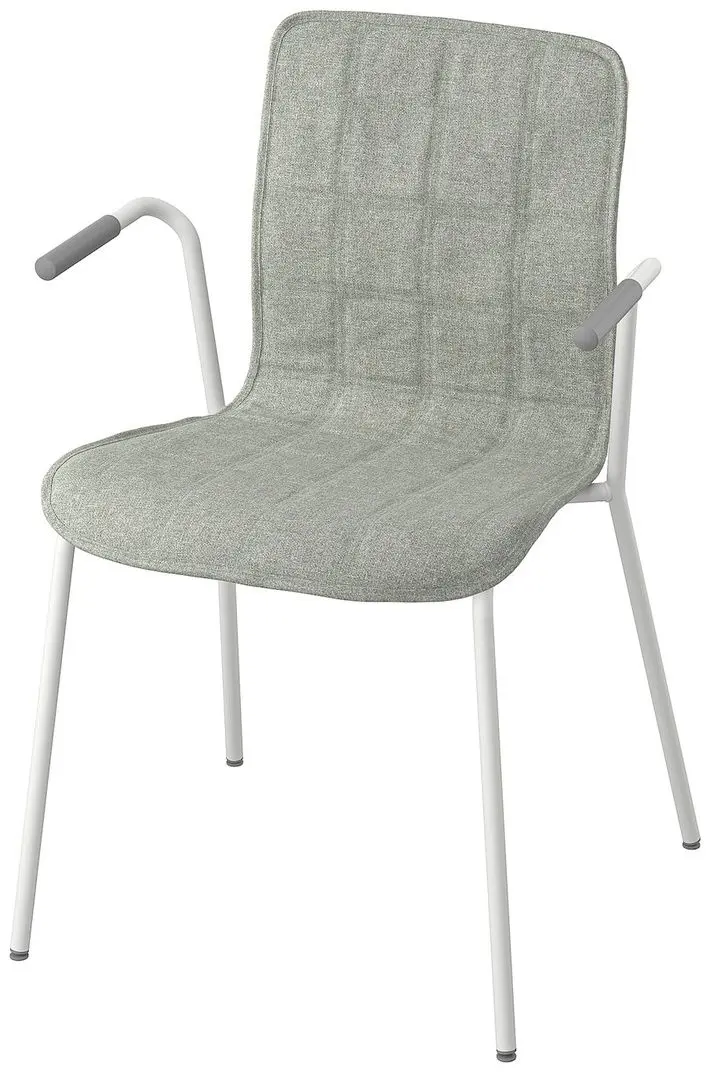 Set de mobila pentru oficiu Ikea Trotten/Laktare 120x70 (Alb/Verde-deschis)
