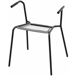 Set de mobila pentru oficiu Ikea Trotten/Laktare 120x70 (Bej/Antracit/Gri/Negru) Thumb