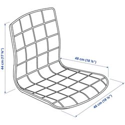 Set de mobila pentru oficiu Ikea Trotten/Laktare 120x70 (Bej/Antracit/Gri/Negru) Thumb