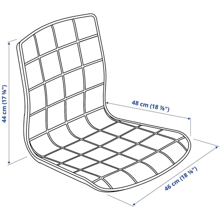 Set de mobila pentru oficiu Ikea Trotten/Laktare 120x70 (Bej/Antracit/Gri/Negru)