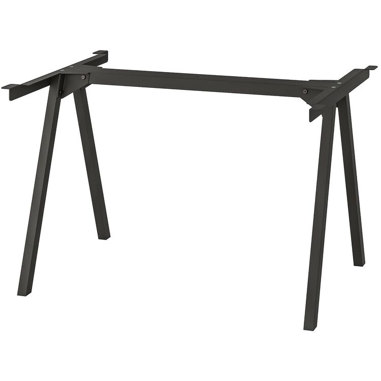Set de mobila pentru oficiu Ikea Trotten/Laktare 120x70 (Bej/Antracit/Gri/Negru)