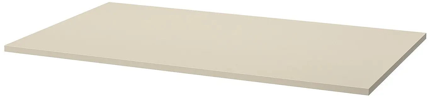 Set de mobila pentru oficiu Ikea Trotten/Laktare 120x70 (Bej/Alb/Gri)