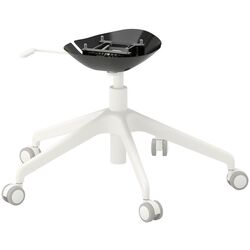 Set de mobila pentru oficiu Ikea Trotten/Langfjall 160x80 (Alb/Gri-verde) Thumb