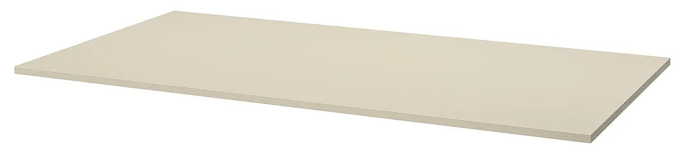 Set mobila pentru oficiu Ikea Trotten/Langfjall 160x80 (Bej-antracit/Gri-inchis/Negru)