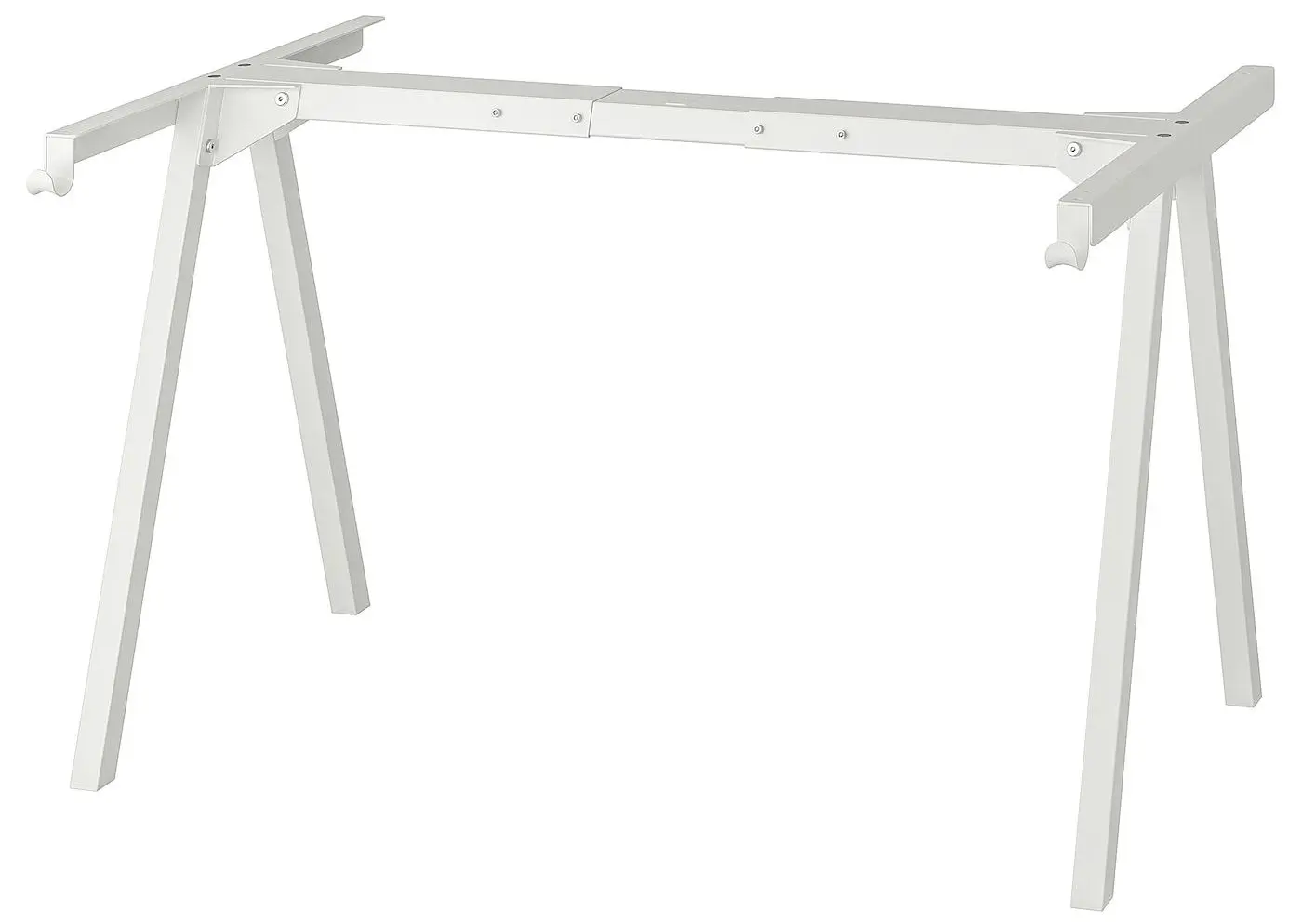 Set mobila pentru oficiu Ikea Trotten/Langfjall 160x80 (Bej/Gri-inchis/Alb)