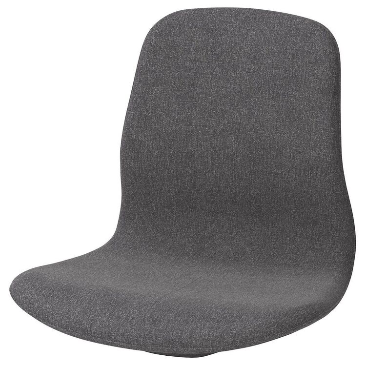 Комплект офисной мебели Ikea Trotten/Langfjall 160x80 (Бежевый/Темно-серый/Белый)