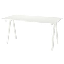 Set de mobila pentru oficiu Ikea Trotten/Matchspel 80x160 (Alb/Gri) Thumb