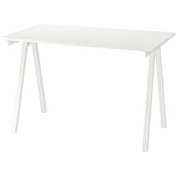 Set de mobila pentru oficiu Ikea Trotten/Matchspel (Alb/Gri) Thumb