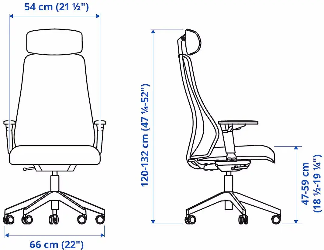 Set de mobila pentru oficiu Ikea Trotten/Matchspel (Alb/Gri)