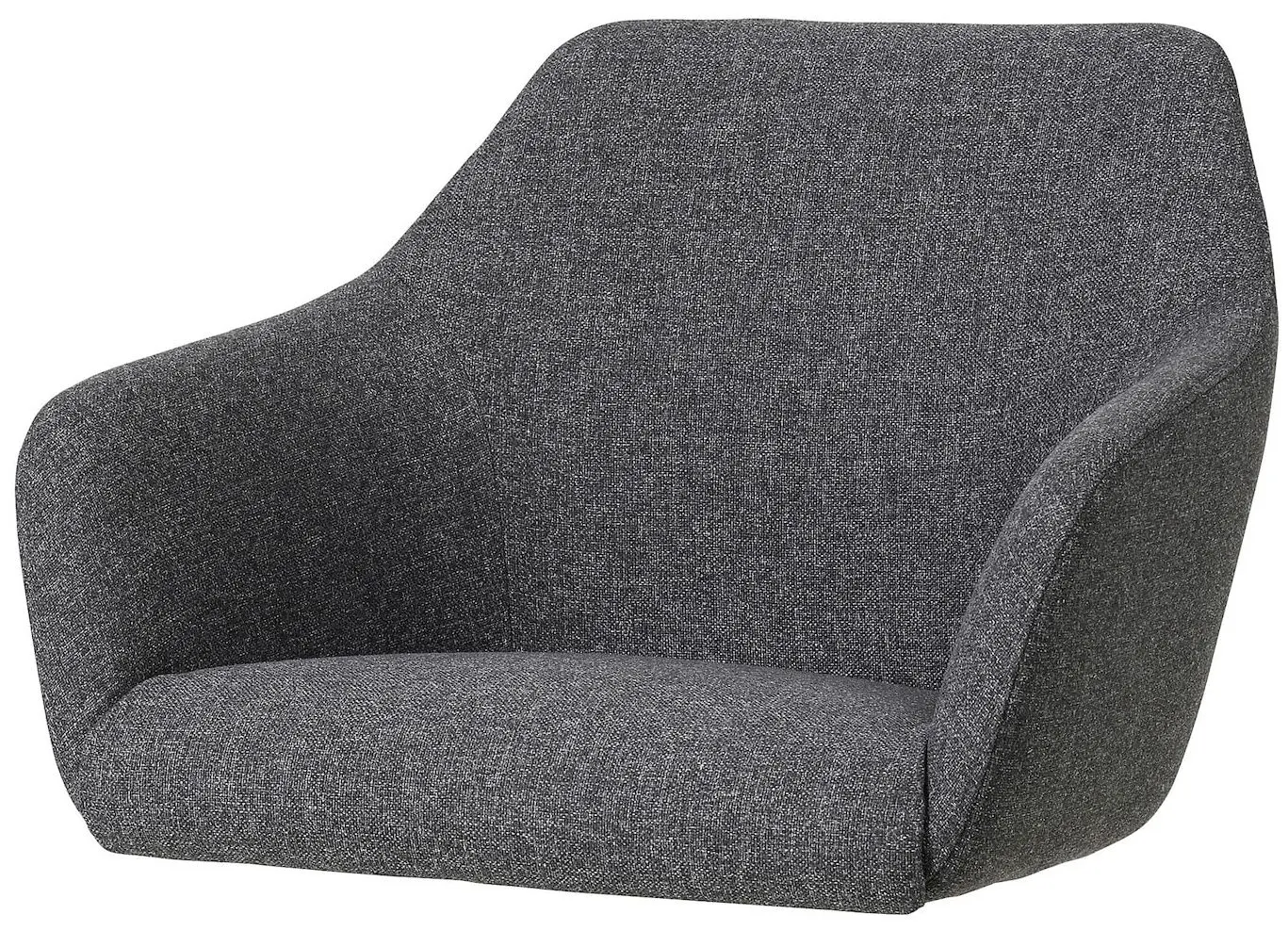 Set de mobila pentru oficiu Ikea Trotten/Tossberg 160x80 (Alb/Gri-inchis)