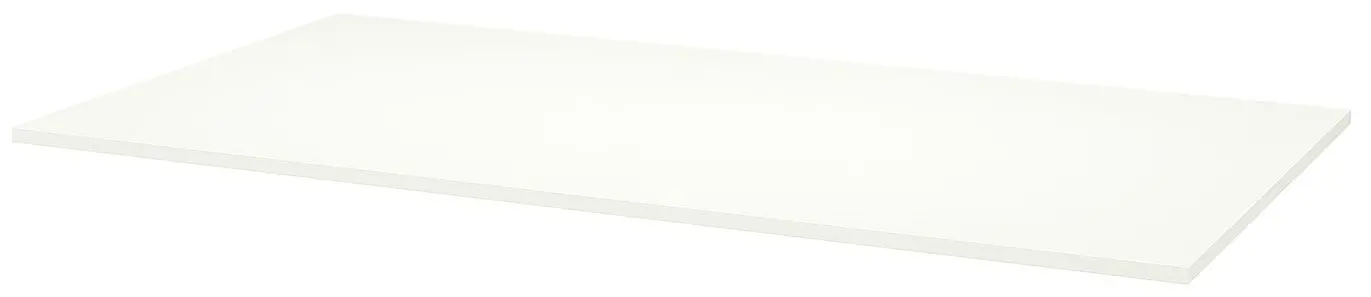 Set de mobila pentru oficiu Ikea Trotten/Tossberg 160x80 (Alb/Gri-inchis)