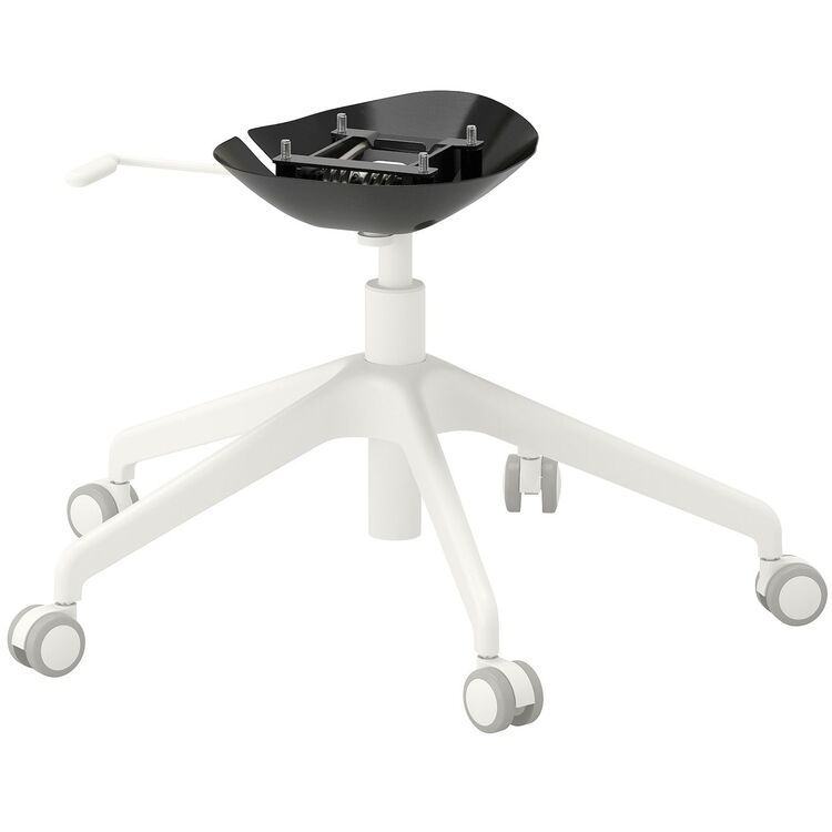 Set de mobila pentru oficiu Ikea Trotten/Tossberg 160x80 (Bej/Alb)