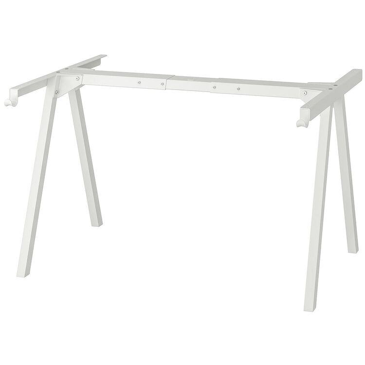 Set de mobila pentru oficiu Ikea Trotten/Tossberg 160x80 (Bej/Alb)